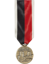 WWII Occupation Mini Medal