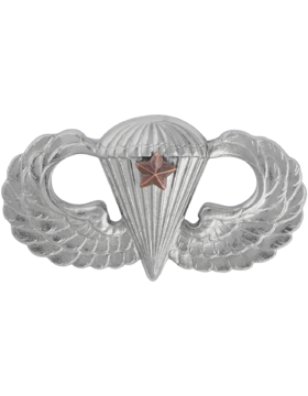 U.S. Army Parachutist Badge - No Shine Insignia