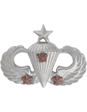 U.S. Army Parachutist Badge - No Shine Insignia
