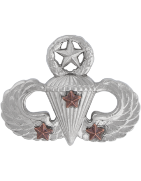 U.S. Army Parachutist Badge - No Shine Insignia