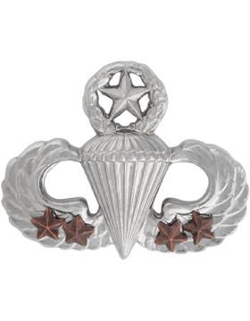 U.S. Army Parachutist Badge - No Shine Insignia