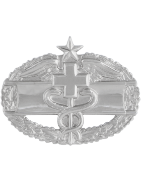U.S. Army Combat Medical Badge - No Shine Insignia