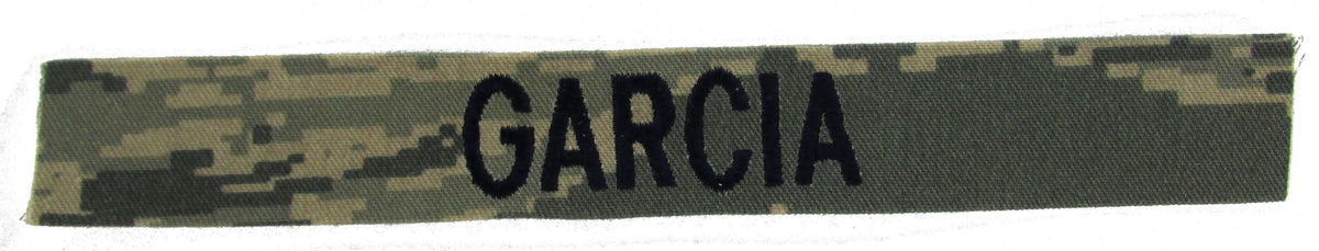 ABU Camo Ripstop Name Tapes - U.S. Air Force