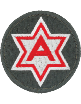 6th Army Patch