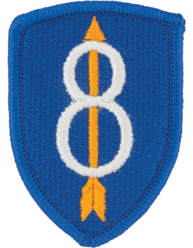8th Infantry Division Patch