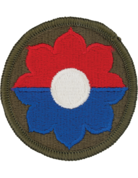9th Infantry Division Patch