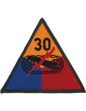 30th Armor Division Patch