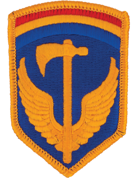 deployment patch on dress blues Army Insignia: Combat Service Identification Badge