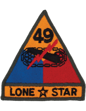 49th Armored Division Patch
