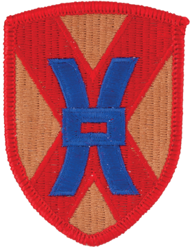 135th Sustainment Command Patch