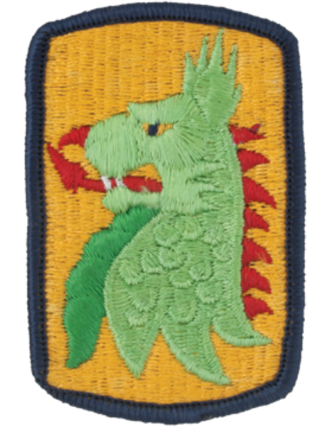 455th Chemical Brigade Patch
