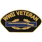WWII Veteran CIB Pin  - Size 1-1/4 inch - CLEARANCE!