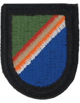 75th Ranger HQ Beret Flash
