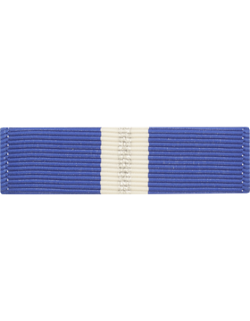 Nato Article 5 Ribbon - 1 Silver Stripe in 2 White Stripes