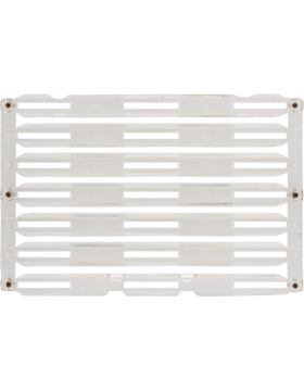 Plastic Ribbon Bar Holder No Gap - 21 Ribbons