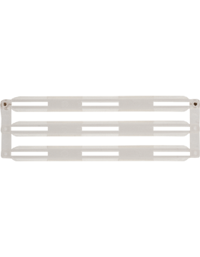 Plastic Ribbon Bar Holder with 1/8 inch Gap - 9 Ribbons