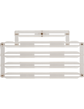 Plastic Ribbon Bar Holder with 1/8 inch Gap - 14 Ribbons