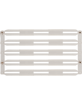Plastic Ribbon Bar Holder with 1/8 inch Gap - 15 Ribbons
