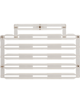 Plastic Ribbon Bar Holder with 1/8 inch Gap - 17 Ribbons