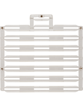 Plastic Ribbon Bar Holder with 1/8 inch Gap - 22 Ribbons