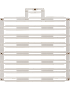 Plastic Ribbon Bar Holder with 1/8 inch Gap - 25 Ribbons