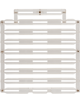 Plastic Ribbon Bar Holder with 1/8 inch Gap - 26 Ribbons