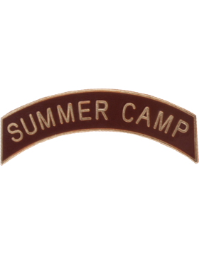ROTC Metal Arc Tab SUMMER CAMP