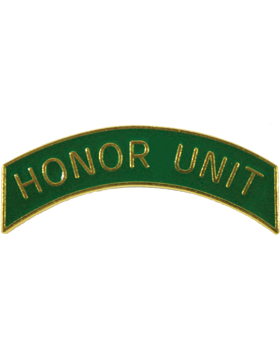 ROTC Metal Arc Tab HONOR UNIT