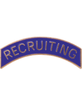 ROTC Metal Arc Tab RECRUITING