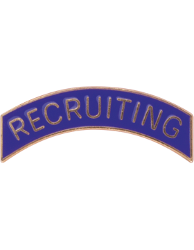 ROTC Metal Arc Tab RECRUITING