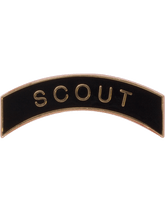 ROTC Metal Arc Tab SCOUT