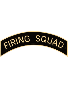 ROTC Metal Arc Tab FIRING SQUAD