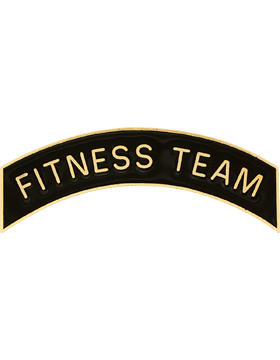 ROTC Metal Arc Tab FITNESS TEAM