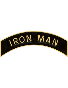 ROTC Metal Arc Tab IRON MAN