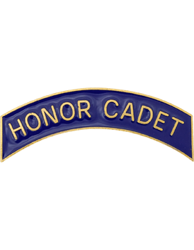 ROTC Metal Arc Tab HONOR CADET