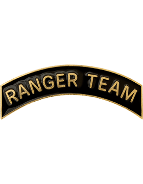 ROTC Metal Arc Tab RANGER TEAM