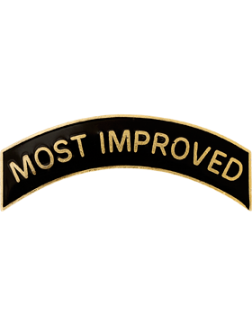 ROTC Metal Arc Tab MOST IMPROVED