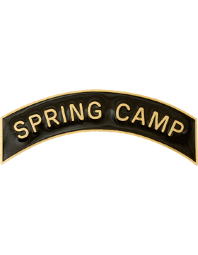 ROTC Metal Arc Tab SPRING CAMP