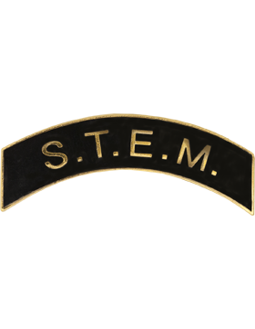 ROTC Metal Arc Tab S.T.E.M.