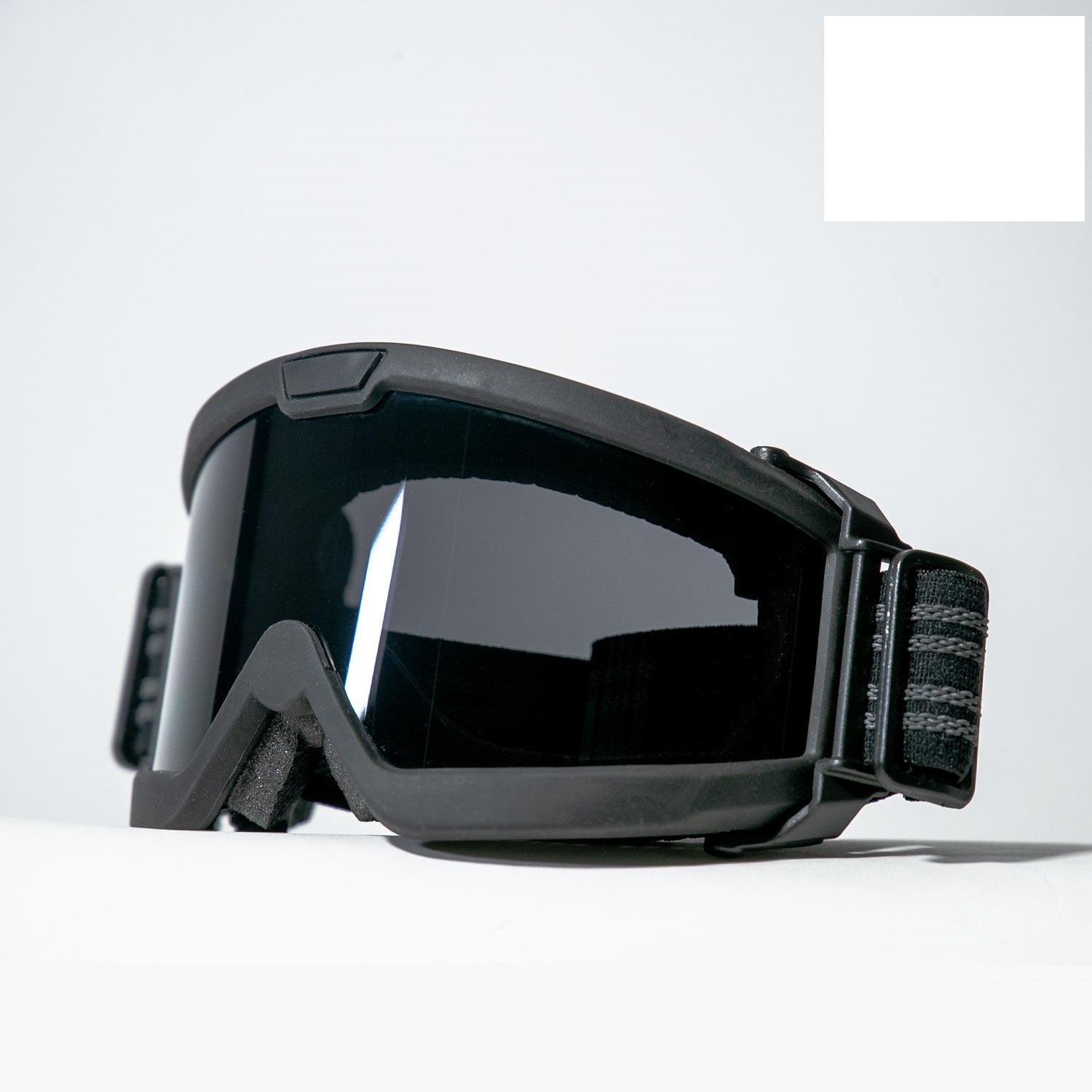 Rothco ANSI Ballistic OTG Goggles Black and Smoke