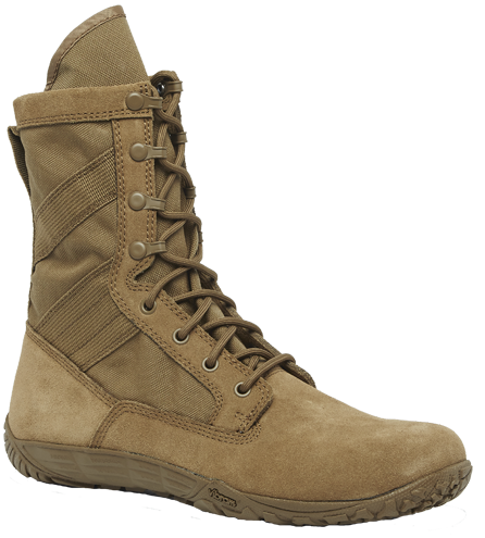 Belleville TR105 Mini Mil Minimalist Training Boot 9.5 Regular Coyote
