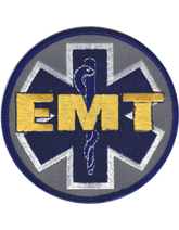 Emergency Medical Technician (EMT) Round Patch