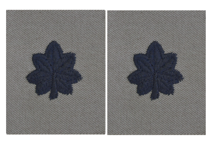 Vintage U.S. Air Force Officer Rank - ABU GREY/SAGE LT. Colonel