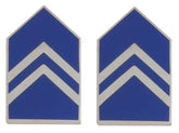 AFJROTC Cadet Officer Rank - Metal Insignia - 1 Pair