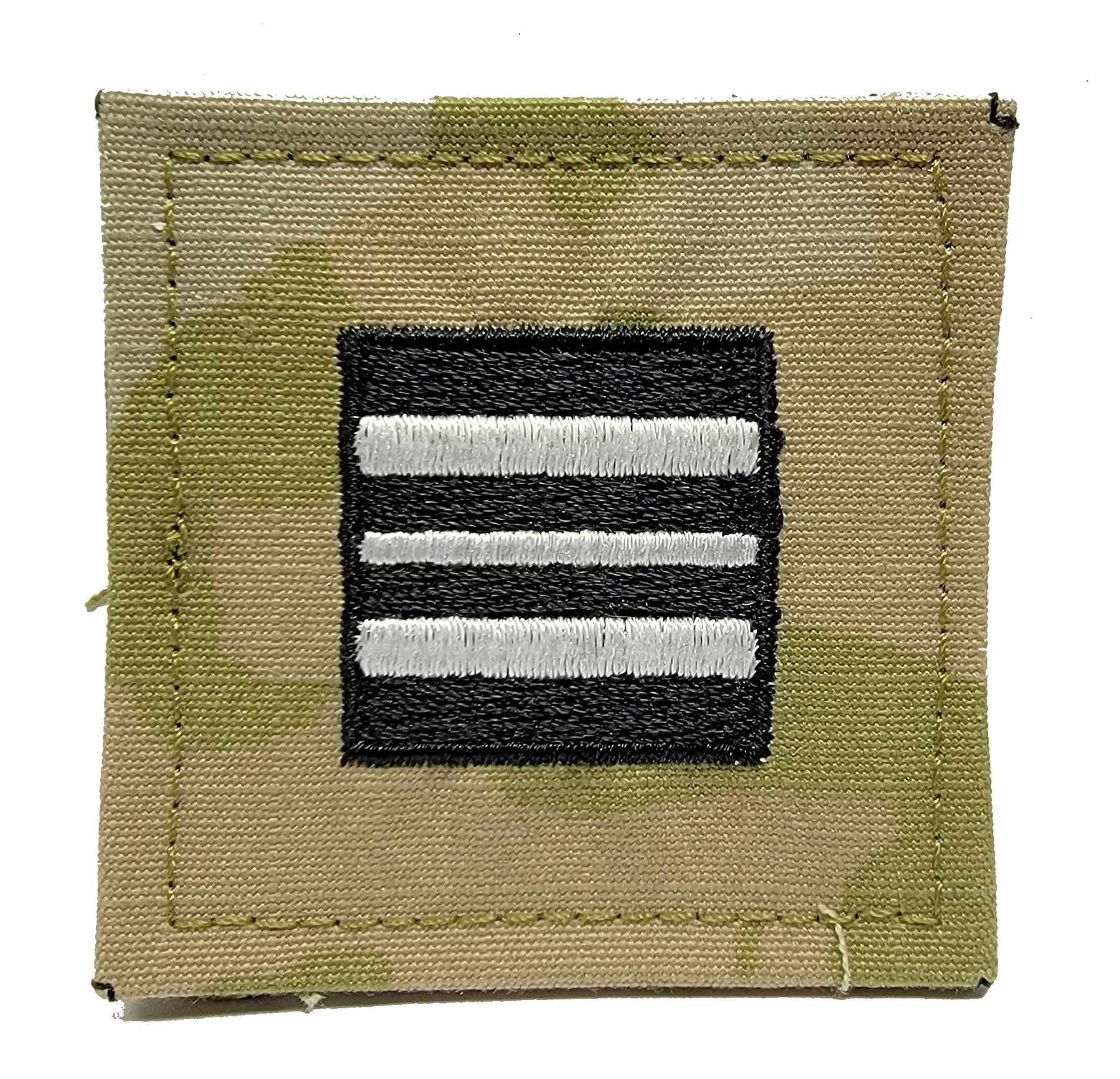 Air Force ROTC OCP Rank - 2x2 Rank Insignia with Hook Fastener