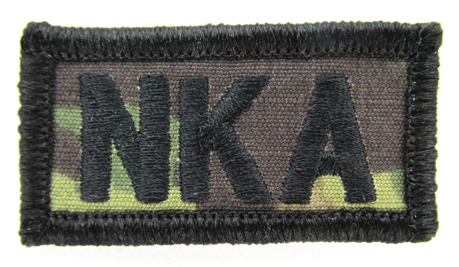 Embroidered OCP Blood Type Patches 1x2 Inch - Black or Spice Brown
