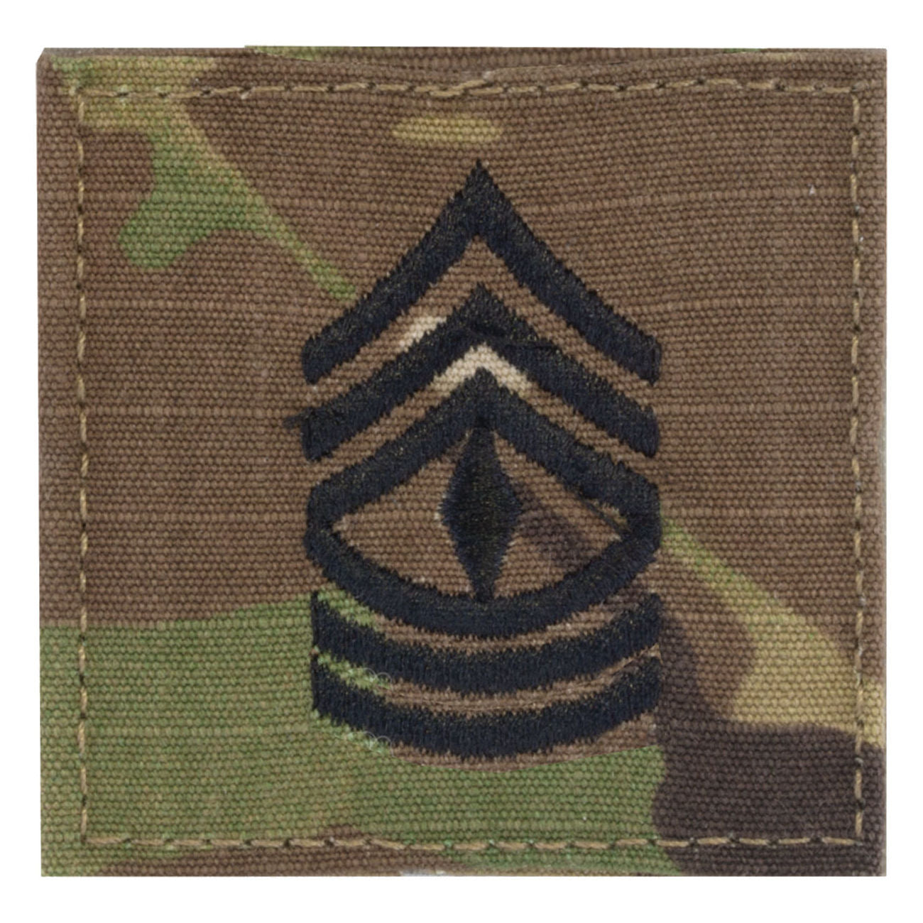 U.S. Army OCP Rank Insignia - 2x2 with HOOK Fastener