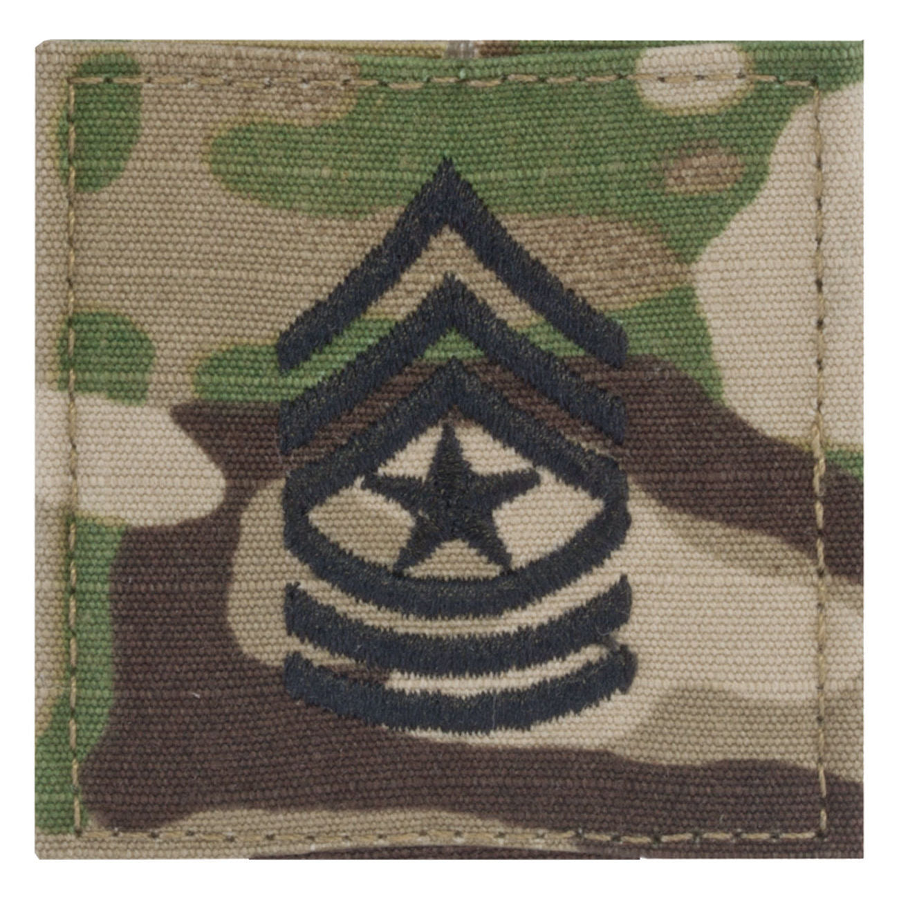 U.S. Army OCP Rank Insignia - 2x2 with HOOK Fastener