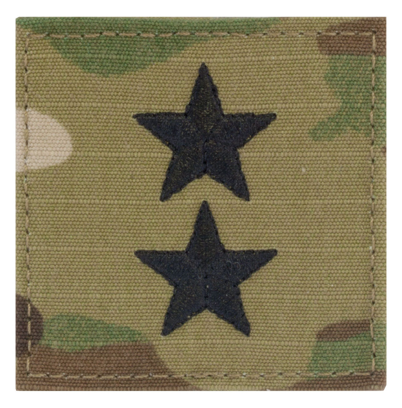 U.S. Army OCP Rank Insignia - 2x2 with HOOK Fastener