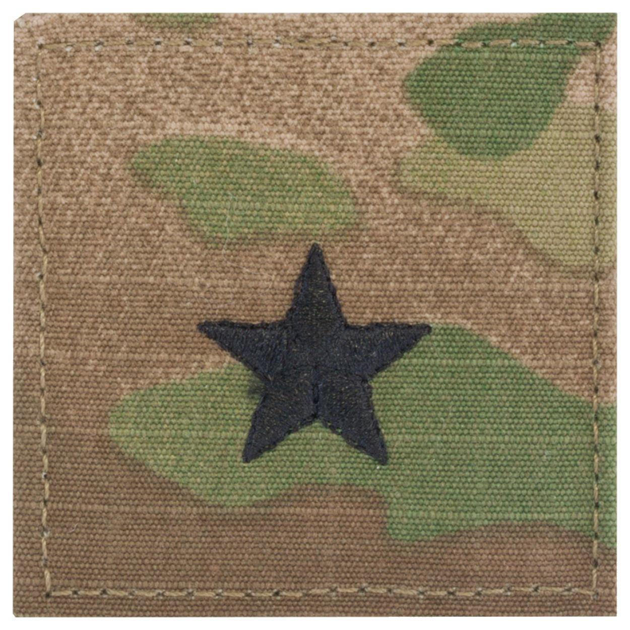 U.S. Army OCP Rank Insignia - 2x2 with HOOK Fastener